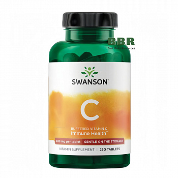 Buffered Vitamin C 500mg 250 Tabs, Swanson