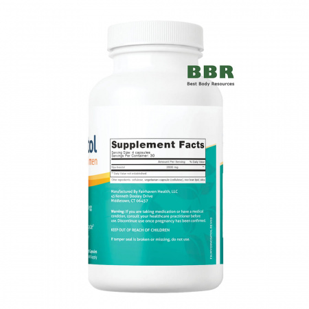 Myo-Inositol 120 Caps, Fairhaven Health