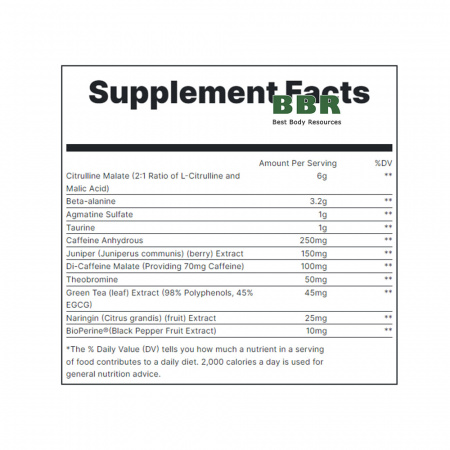Pre-Workout Total War 1 Serving, Redcon1
