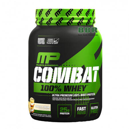 Combat 100% Whey 907g, MusclePharm