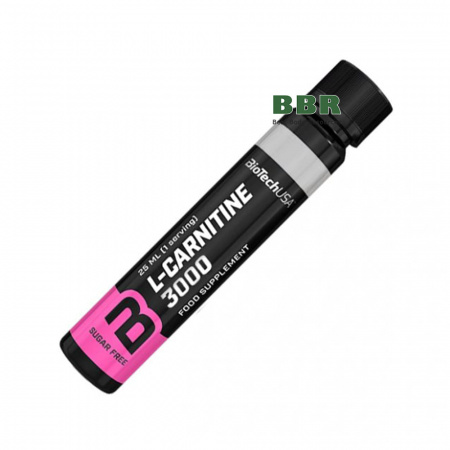 L-Carnitine Ampule 3000 25ml, BioTechUSA L-Carnitine Ampule 3000 25ml, BioTechUSA