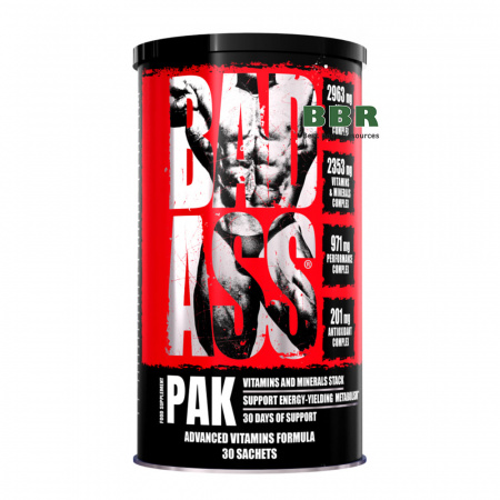Multivitamin PAK 30 Sachets, BAD ASS Multivitamin PAK 30 Sachets, BAD ASS