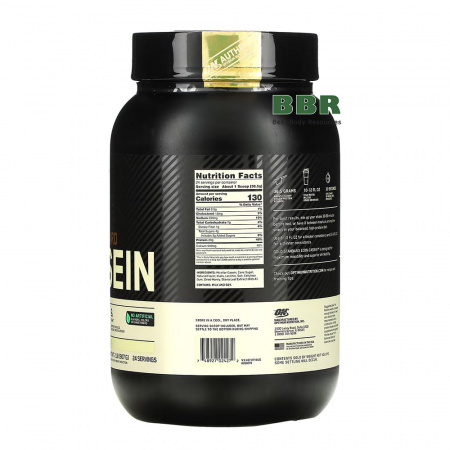 Naturally 100% Casein Protein 909g, Optimum Nutrition
