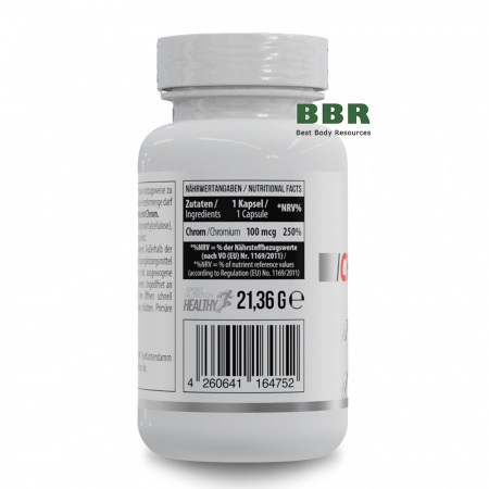 Healthy Chromium Picolinate 60 Caps, MST