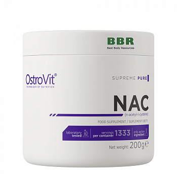 NAC N-Acetyl-L-Cysteine 200g, OstroVit