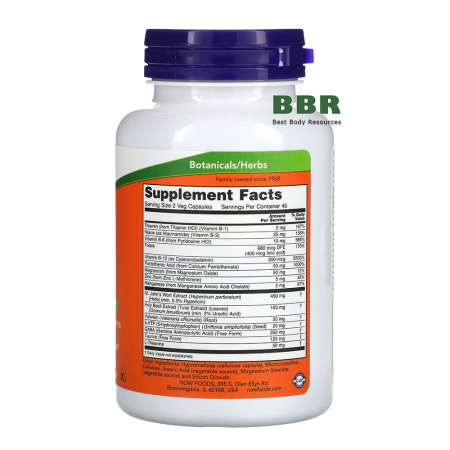 Mood Support 90 Veg Caps, NOW Foods Mood Support 90 Veg Caps, NOW Foods