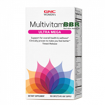 Womens Ultra Mega 90caps, GNC