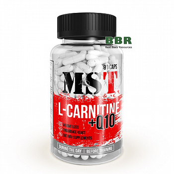 L-Carnitine + Q10 90 Caps, MST