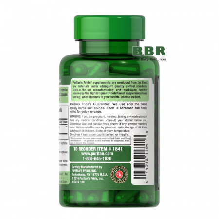 Cats Claw 500mg 100 Caps, Puritans Pride