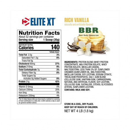 Elite XT 1814g, Dymatize Nutrition