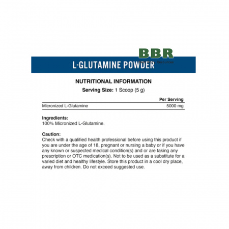 L-Glutamine Powder Micronized 250g, Applied Nutrition L-Glutamine Powder Micronized 250g, Applied Nutrition