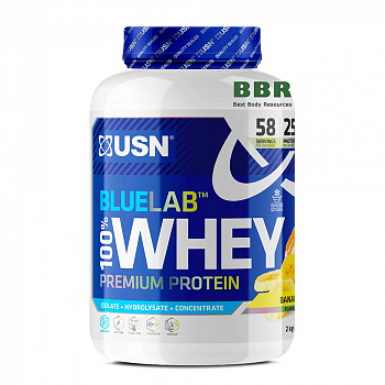 BlueLab 100% Whey Protein 2kg, USN