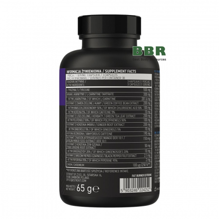 Fat Burner Extreme 90 Caps, OstroVit