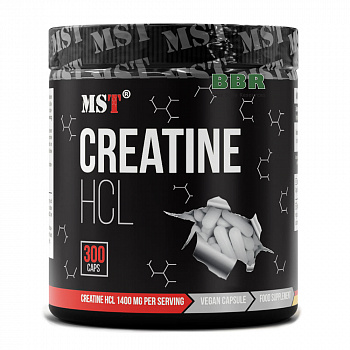 Creatine HCL 300 Caps, MST