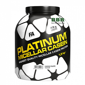 Platinum Micellar Casein 1.5kg, Fitness Authority