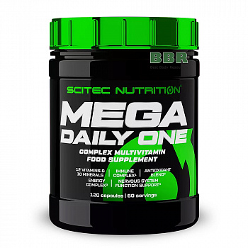 Mega Daily One Plus 120 Caps, Scitec Nutrition