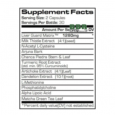 Guardian liver detox matrix 60caps, Pro Supps