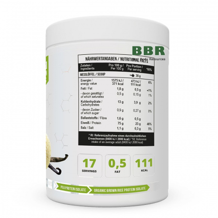 Protein Isolate Vegan 510g, MST