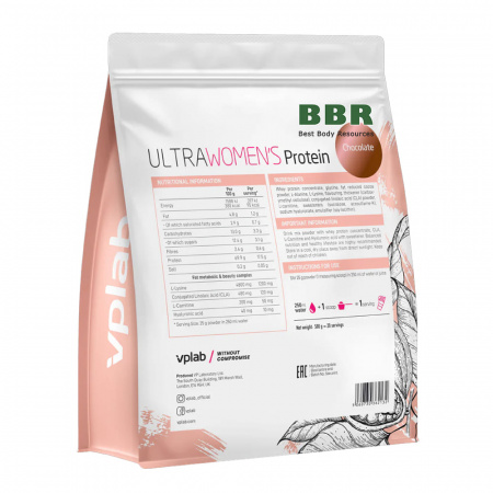 Ultra Women's Whey Protein 500g, VP Labs