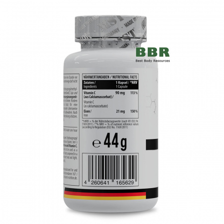 Iron Bisglycinate 21mg 60 Caps, MST