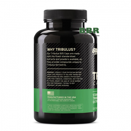 Tribulus 625 100 Caps, Optimum Nutrition