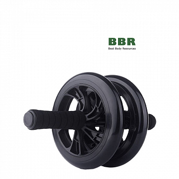 Ролик Гимнастический Двойной с Ковриком, Adrocket