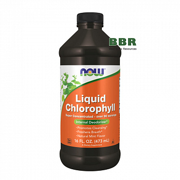 Liquid Chlorophyll 473ml, NOW Foods