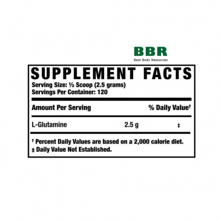 Glutamine XS 300g, Ronnie Coleman