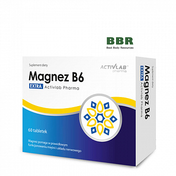 Magnez B6 60tab, ActivLab