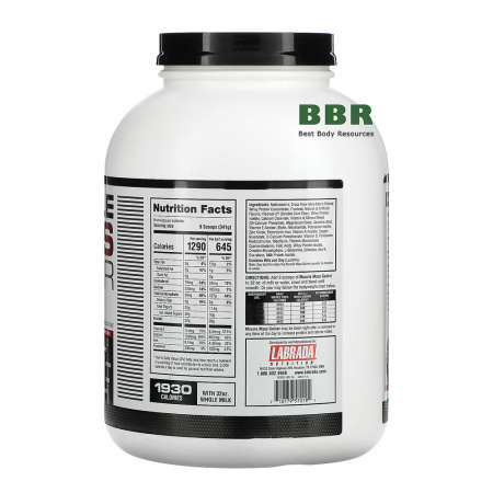 Muscle Mass Gainer 2.7kg, LABRADA