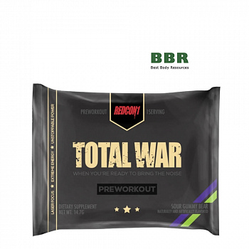 Pre-Workout Total War 1 Serving, Redcon1