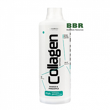 Liquid Fish Collagen Peptides Verisol plus Biotin 1000ml, Progress Nutrition