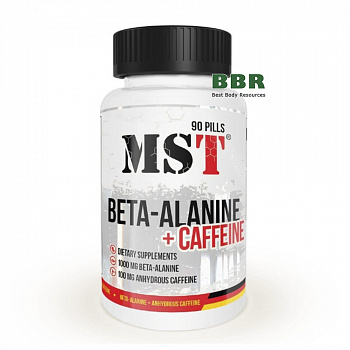 Beta-Alanine plus Caffeine 90 Tabs, MST