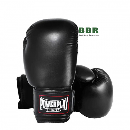 Перчатки Боксерские PP-3004 Classic Black, PowerPlay