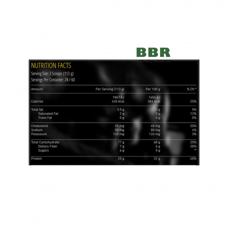 Size MAX 6804g, MEX Nutrition