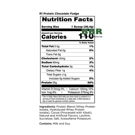 R1 Protein 4.6kg, Rule One