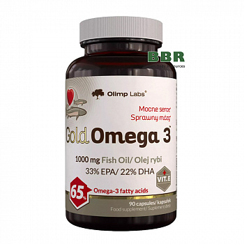 Gold Omega 3 90 Softgels, Olimp