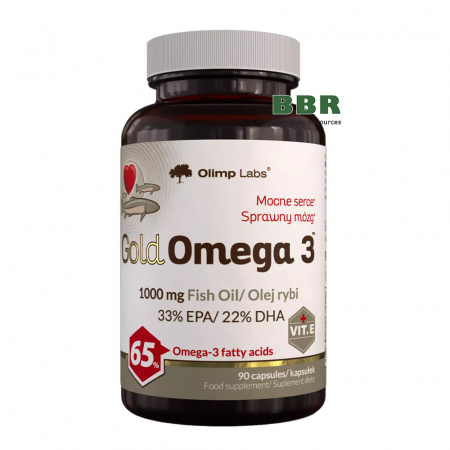 Gold Omega 3 90 Softgels, Olimp