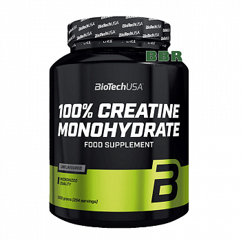 100% Creatine Monohydrate 1000g, BioTechUSA