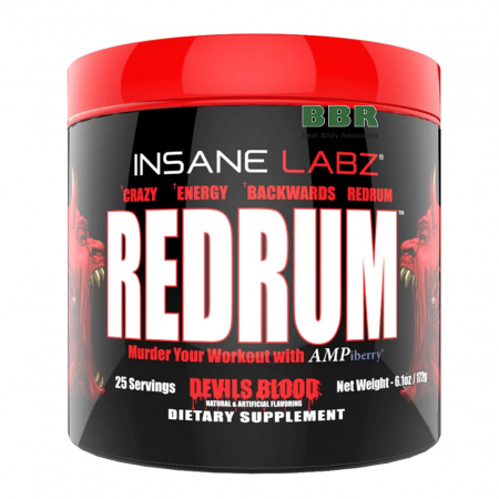 Redrum 25 servings 174g, Insane Labs