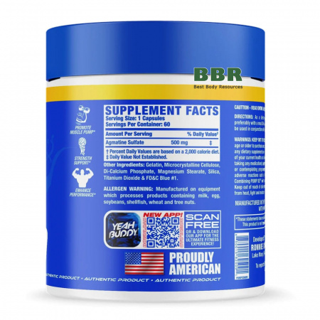 Pump XS 60 Caps, Ronnie Coleman