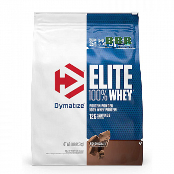 100% Elite Whey Protein 4500g, Dymatize Nutrition