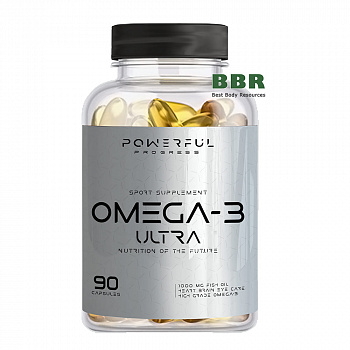 Omega 3 Ultra 570mg 90 Softgels, Powerful Progress