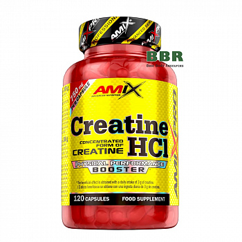 Creatine HCL 750mg 120 Veg Caps, Amix