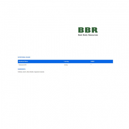 Coenzyme Q10 30mg 90tab, IronFlex