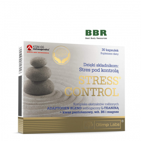 Stress Control 30 Сaps, Olimp Stress Control 30 Сaps, Olimp