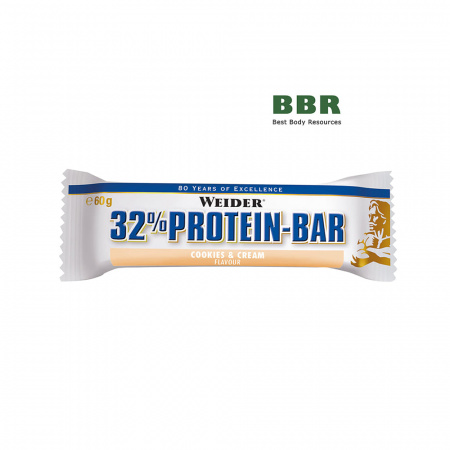 32% Protein Bar 60g, Weider