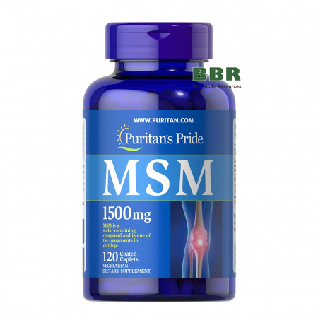 MSM 1500mg 120 Tabs, Puritans Pride