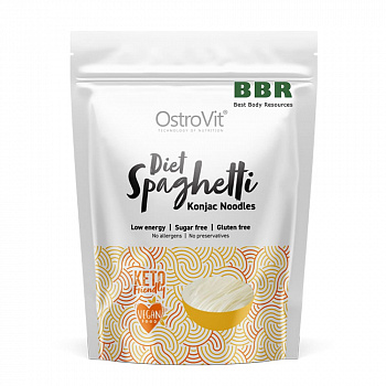 Diet Spaghetti Konjac Noodles 400g, OstroVit