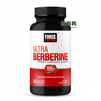 Ultra Berberine 60 Veg Caps, Force Factor